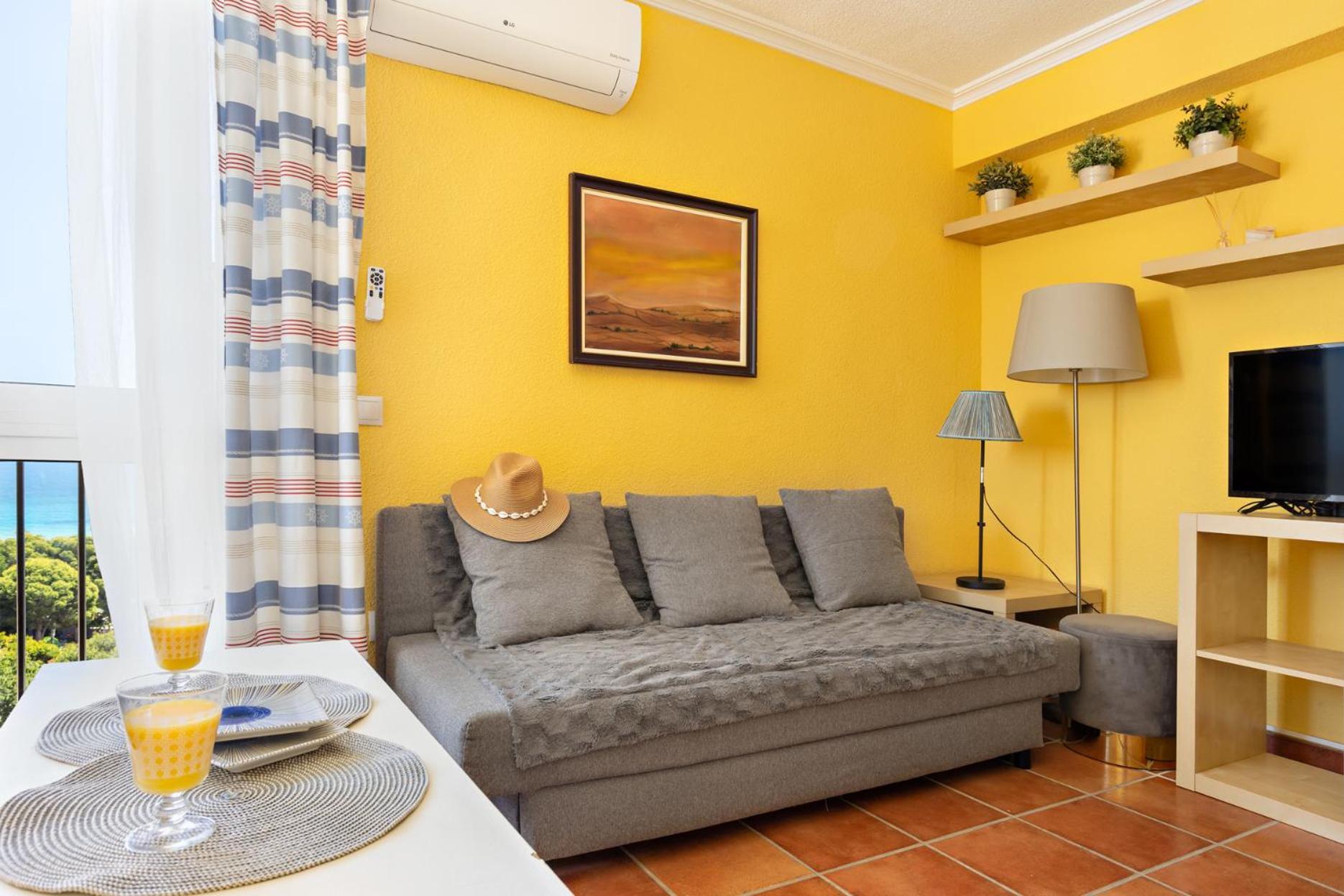 Cosy, Seaview Apartment, Close To Beach And Bars -Edificio Rhin Campoamor Exterior photo